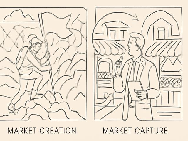 Market Creation vs. Market Capture Strategies